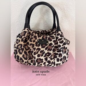 Kate Spade Leopard Hobo bag